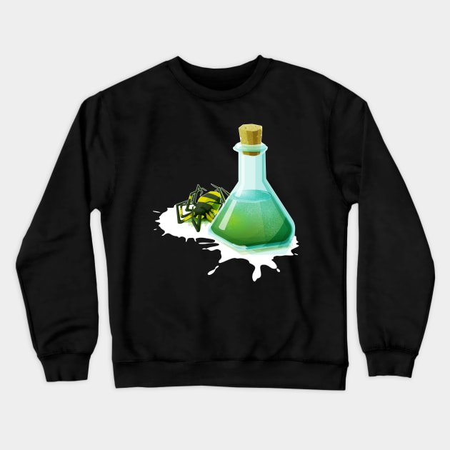 Via Arcana – Liquid Paranoia Crewneck Sweatshirt by Inchpenny